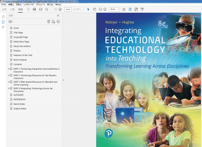 Integrating Educational Technology into Teaching 8th Edition ...